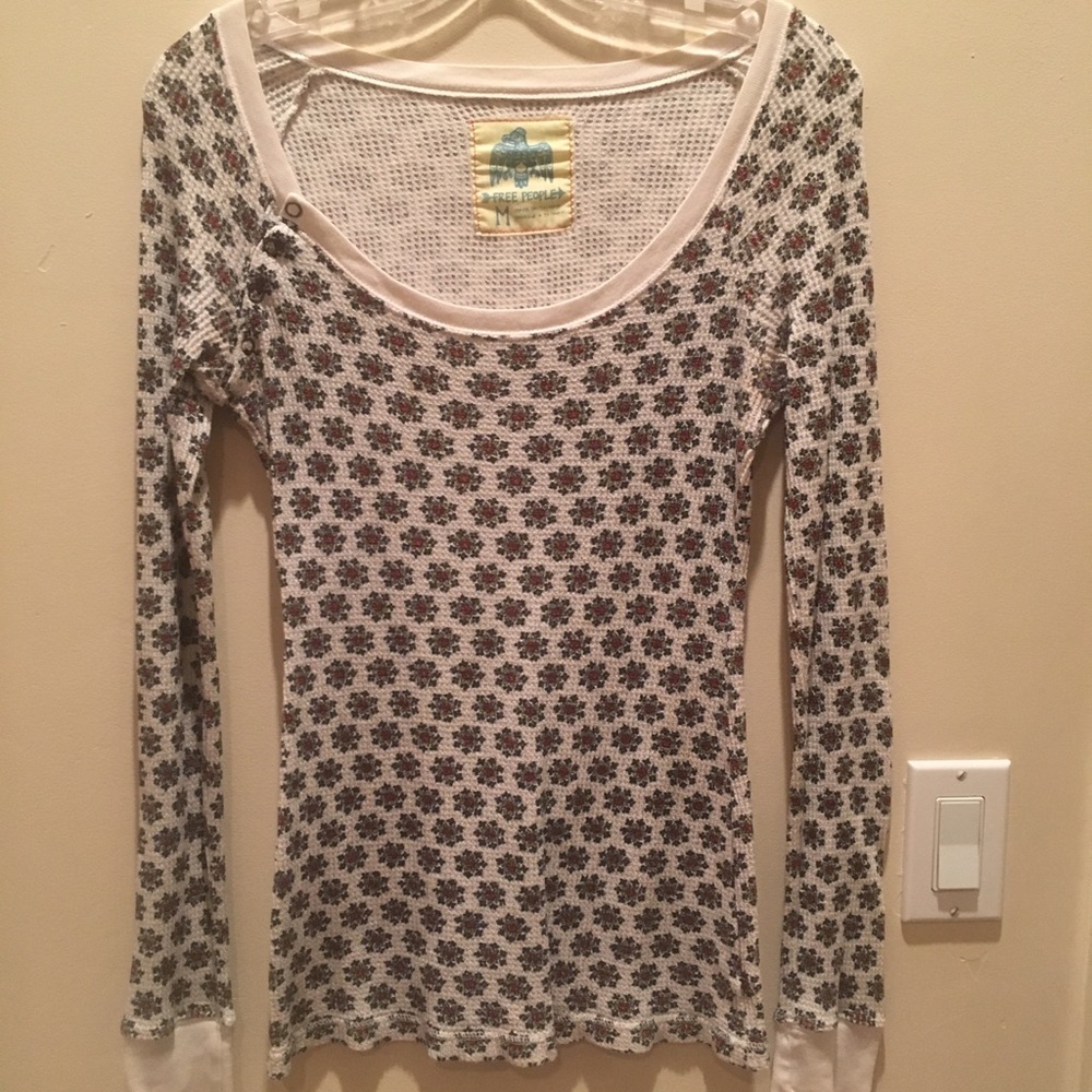 Free people snowflake long sleeve